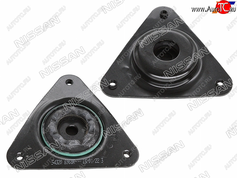 1 359 р. Опора передней стойки Nissan Qashqai 13-22  X-Trail 13-22 (Справа=Слева) NISSAN 54320-6968R  с доставкой в г. Пермь