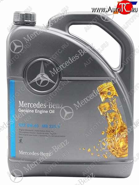 6 799 р. Масло моторное MERCEDES-BENZ (синтетическое) 5л  5W-40 229.5 бензин MERCEDES A000989630813AAEW  с доставкой в г. Пермь