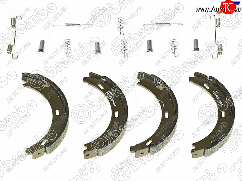 2 499 р. Колодки барабанные задние RH-LH SAT Mercedes-Benz E-Class W210 дорестайлинг седан (1996-1999)  с доставкой в г. Пермь
