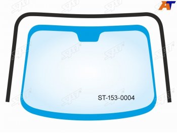 1 759 р. Молдинг лобового стекла (П-образный) Nissan X-Trail 07-15 SAT ST-153-0004  с доставкой в г. Пермь. Увеличить фотографию 1