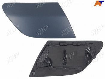 319 р. Правая крышка форсунки омывателя фары SAT Volkswagen Golf 5 хэтчбэк (2003-2009) (неокрашенная)  с доставкой в г. Пермь. Увеличить фотографию 2