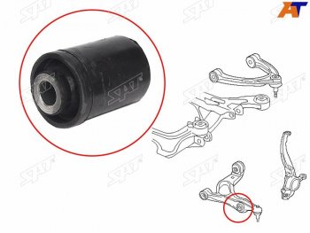 499 р. Сайлентблок Audi Q7 05-15  Volkswagen Touareg 02-18  Porsche Cayenne 02-10 SAT ST-7L0412333A  с доставкой в г. Пермь. Увеличить фотографию 1