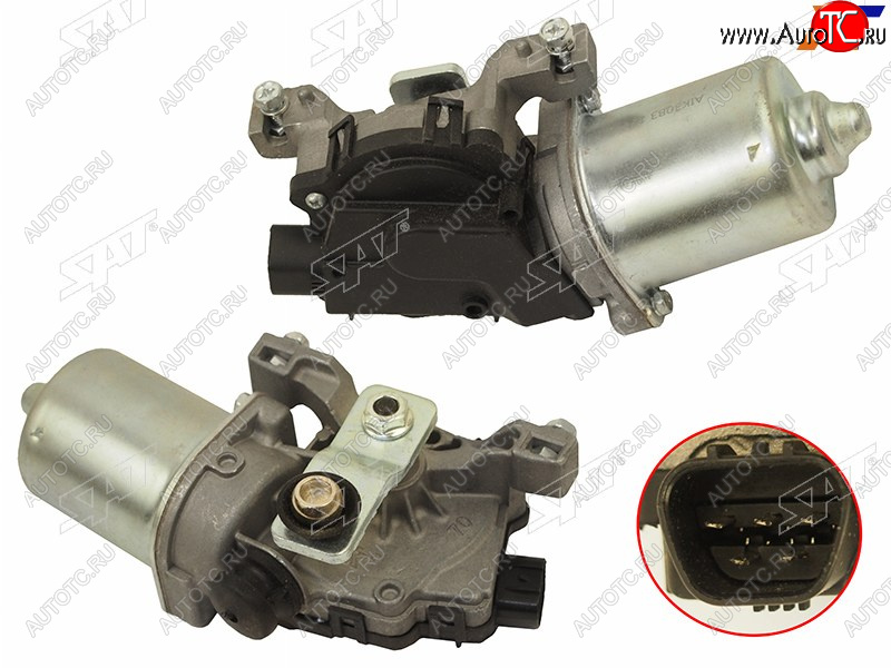 3 499 р. Мотор трапеции стеклоочистителя TOYOTA CAMRY V50 11-17VENZA 09-17HYUNDAI SONATA 10-14KIA SORENTO SAT ST-85110-33360  с доставкой в г. Пермь