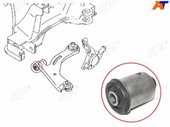 231 р. Сайлентблок Ford Escape 00-12  Maverick 93-07  Mazda Tribute 00-07 SAT ST-EC01-34-300H-SB  с доставкой в г. Пермь. Увеличить фотографию 2