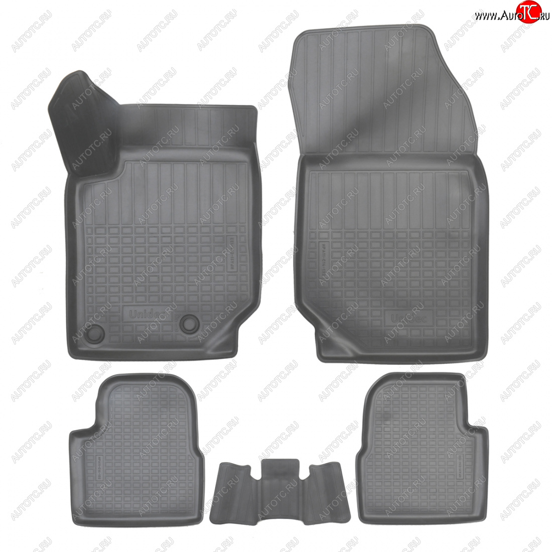 2 799 р. Коврики салонные Norplast  CITROEN C4  C41 (2020-2025) 5 дв. (серый)  с доставкой в г. Пермь