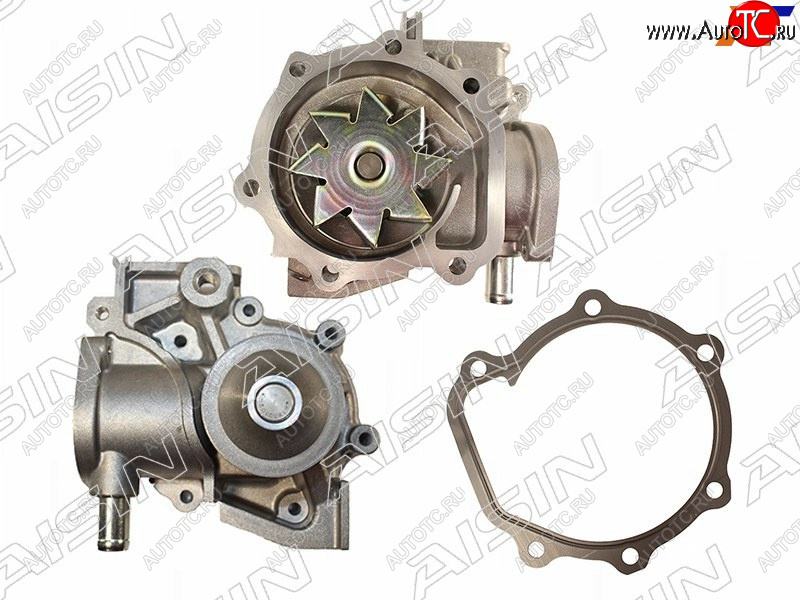 5 749 р. Насос водяного охлаждения SUBARU 89-07 EJ1820 (с прокладкой) AISIN WPF-002  с доставкой в г. Пермь