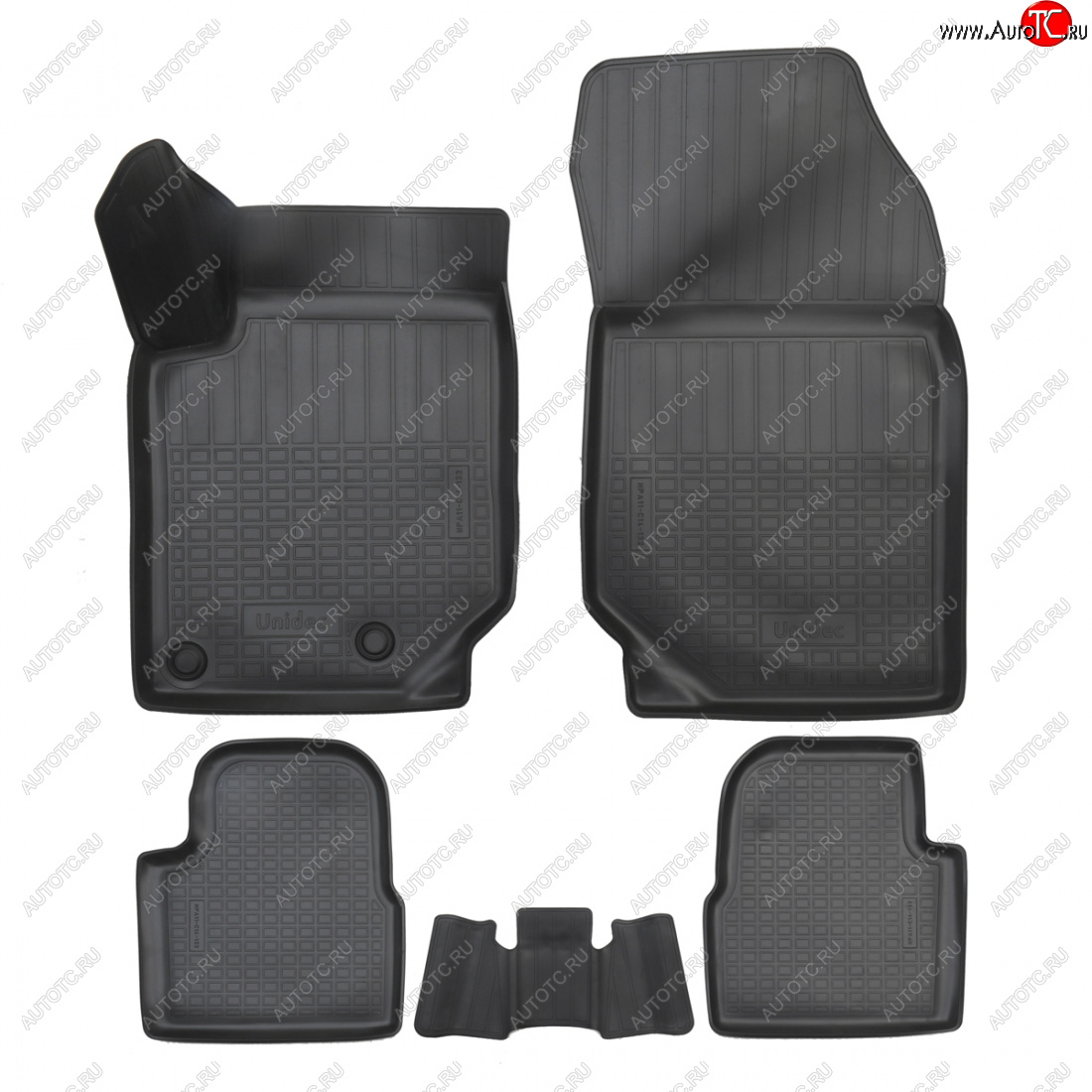 2 199 р. Norplast Коврики салонные CITROEN C4 C41 5 дв. (2020-2025) (черный)  с доставкой в г. Пермь