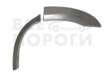 Левая задняя ремонтная арка (внешняя) Vseporogi Chevrolet Equinox (2003-2009) (оцинкованная сталь 0.8 мм)