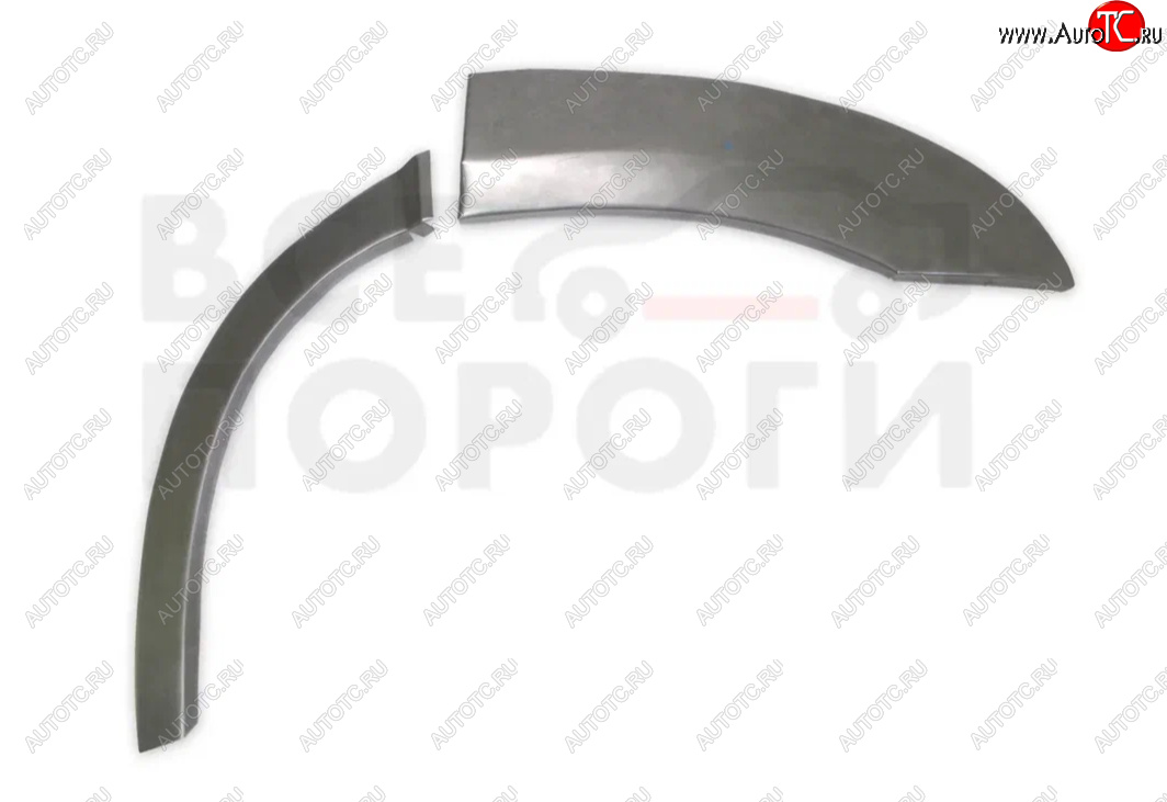 2 099 р. Левая задняя ремонтная арка (внешняя) Vseporogi  Chevrolet Equinox (2003-2009) (оцинкованная сталь 0.8 мм)  с доставкой в г. Пермь