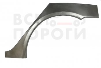 Левая задняя ремонтная арка (внешняя) Vseporogi Geely FC (2006-2011) (оцинкованная сталь 0,8 мм)
