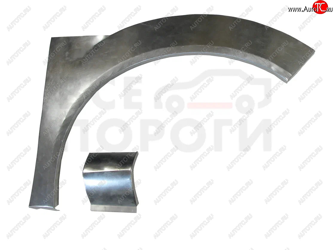 2 099 р. Правая передняя ремонтная арка (внешняя) Vseporogi  Honda Accord  8 CU (2008-2013) седан дорестайлинг, седан рестайлинг (Оцинкованная сталь 0,8 мм.)  с доставкой в г. Пермь