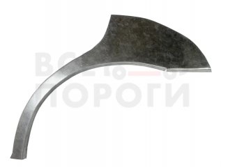 Левая задняя ремонтная арка (внешняя) Vseporogi Hyundai Elantra ( XD,  XD2) (2000-2010) седан дорестайлинг, рестайлинг седан (Холоднокатаная сталь 0,8мм)