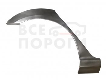 Правая задняя ремонтная арка (внешняя) Vseporogi Hyundai Elantra  HD (2006-2011) (Холоднокатаная сталь 0,8мм)