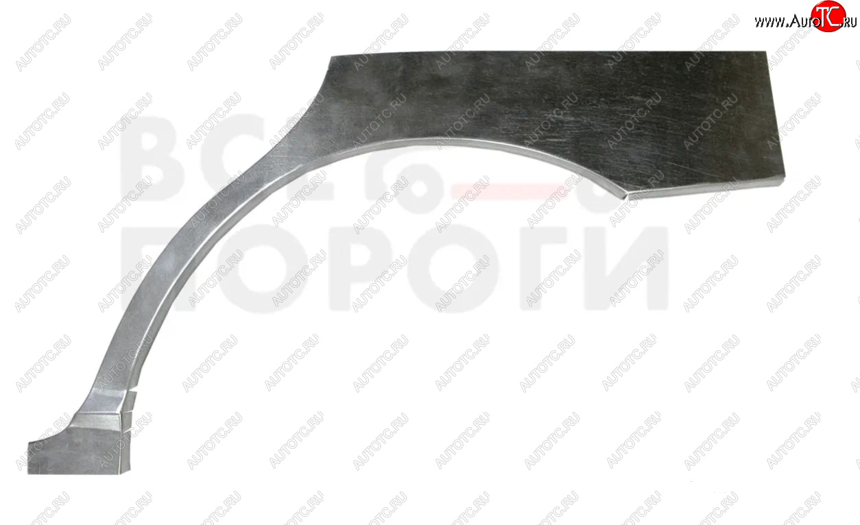 2 099 р. Левая задняя ремонтная арка (внешняя) Vseporogi  Hyundai Sonata  EF (1998-2001) дорестайлинг (Оцинкованная сталь 0,8 мм.)  с доставкой в г. Пермь