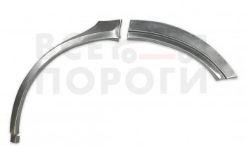 Левая задняя ремонтная арка (внешняя) Vseporogi INFINITI FX35  S50 - FX50  S50 (Оцинкованная сталь 0,8 мм.)