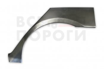 Левая задняя ремонтная арка (внешняя) Vseporogi KIA Carens  UN (2006-2013) (Оцинкованная сталь 0,8 мм.)