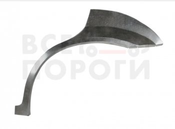 Левая задняя ремонтная арка (внешняя) Vseporogi Mazda 323/Familia  седан (1998-2004) BJ дорестайлинг, BJ рестайлинг (оцинкованная сталь 0.8 мм)