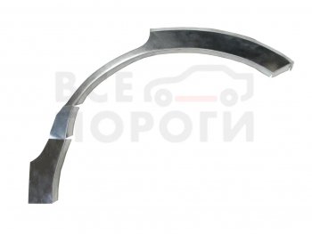 Левая задняя ремонтная арка (внешняя) Vseporogi Mazda Tribute (2008-2011)  рестайлинг (Холоднокатаная сталь 0,8мм)