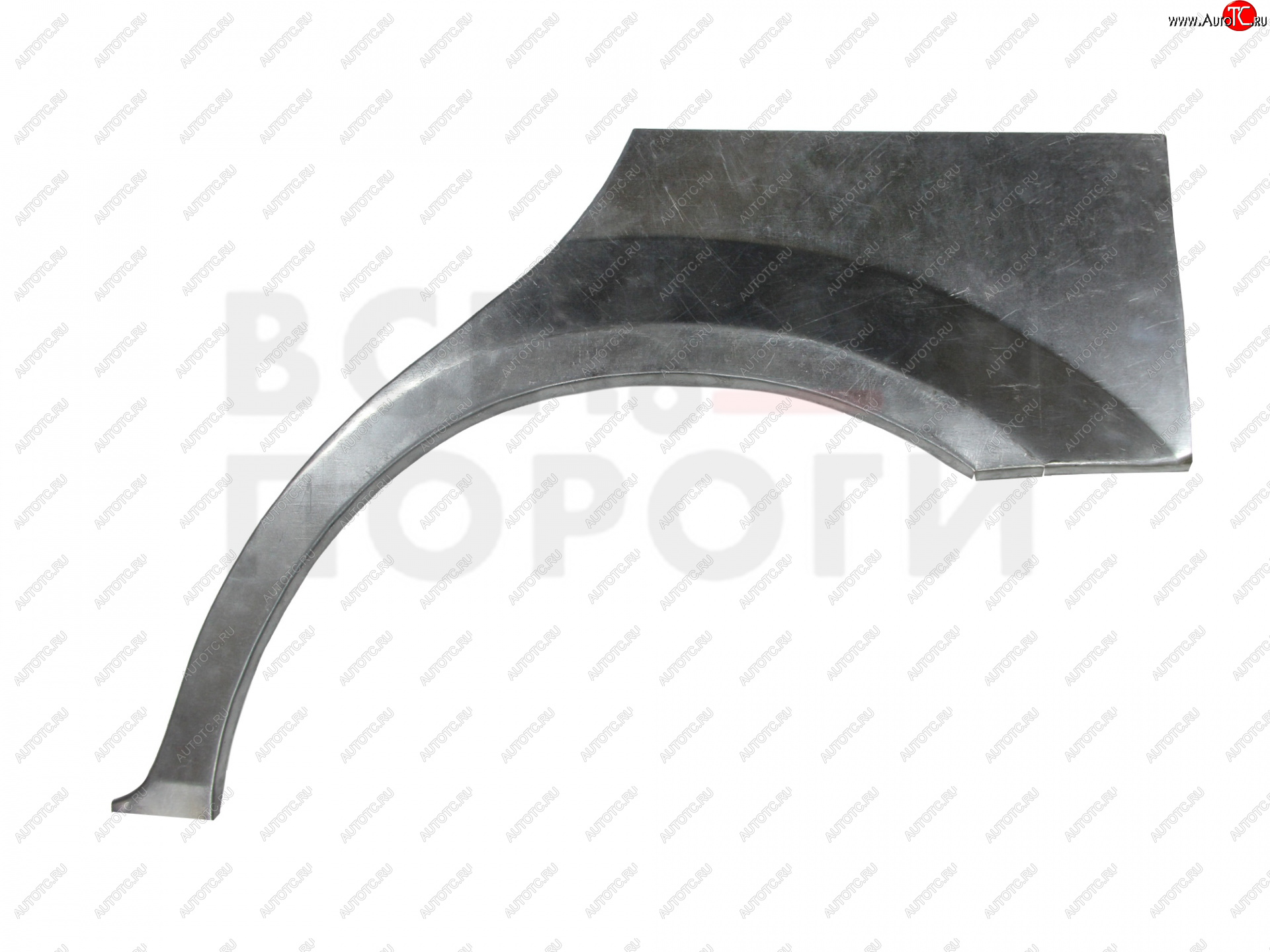 2 099 р. Левая задняя ремонтная арка (внешняя) Vseporogi  Mazda 6 ( GG,  GG, GY) (2002-2008) лифтбэк дорестайлинг, седан дорестайлинг, универсал дорестайлинг, лифтбэк рестайлинг, седан рестайлинг, универсал рестайлинг (Оцинкованная сталь 0,8 мм.)  с доставкой в г. Пермь