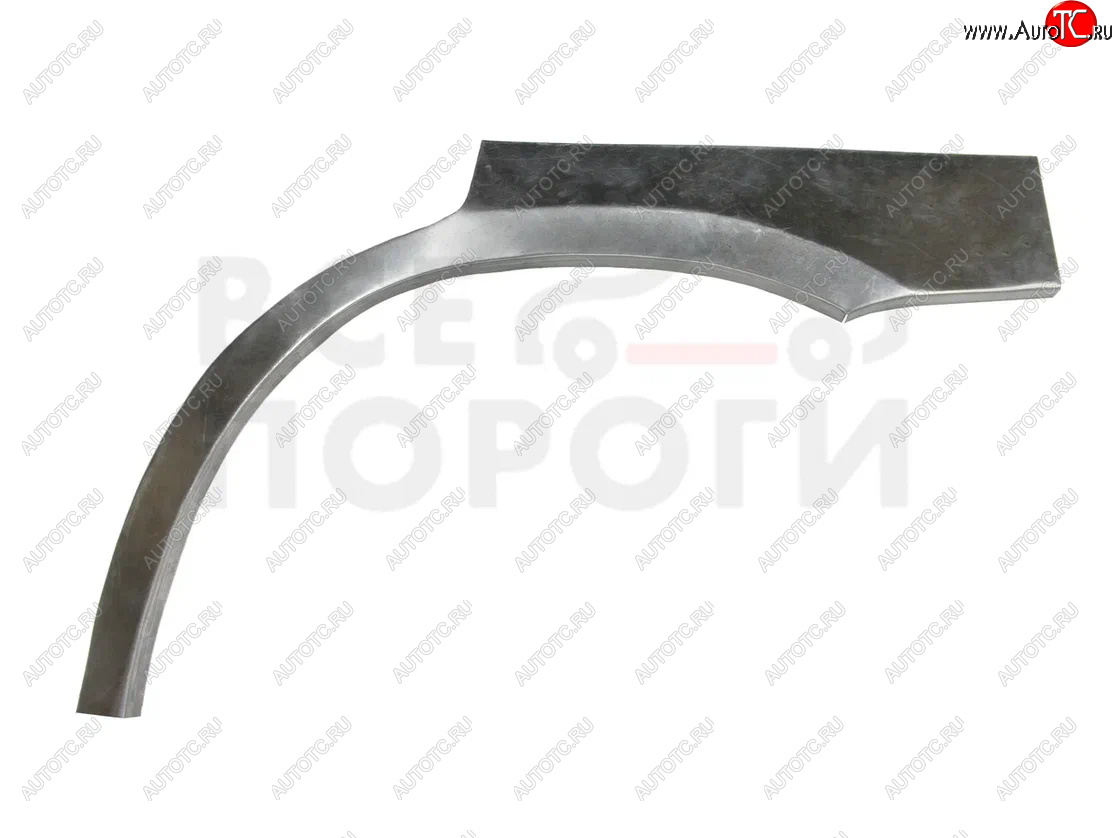 2 099 р. Левая задняя ремонтная арка (внешняя) Vseporogi  Mitsubishi Outlander  CU (2003-2009) (Оцинкованная сталь 0,8 мм.)  с доставкой в г. Пермь