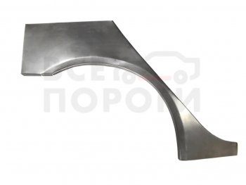 Правая задняя ремонтная арка (внешняя) Vseporogi Mitsubishi Lancer  10 CY (2007-2017) седан дорестайлинг, седан рестайлинг (Оцинкованная сталь 0,8 мм.)