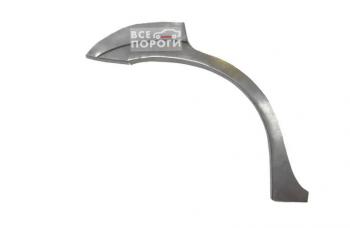 Ремонтные арки задних крыльев (Левая арка) Vseporogi  Nissan Almera  N16 (2000-2006) седан дорестайлинг, седан рестайлинг (Оцинкованная сталь 0,8мм)