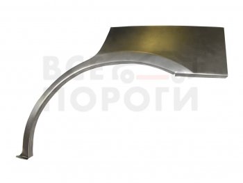 Левая задняя ремонтная арка (внешняя) Vseporogi Subaru Impreza  GD (2000-2007) седан дорестайлинг, седан 1-ый рестайлинг, седан 2-ой рестайлинг (Оцинкованная сталь 0,8 мм.)