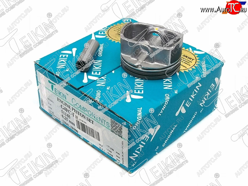 5 999 р. Поршни (к-т 4 шт) HYUNDAI SOLARISELANTRAI20I30KIA CEEDSOULCERATO 1,41,6 G4FAG4FC 10- TEIKIN 51145 025  с доставкой в г. Пермь