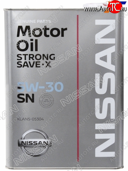 4 199 р. Масло моторное NISSAN (металлическая канистра) SN 5W-30 4Л NISSAN KLAN5-05304  с доставкой в г. Пермь