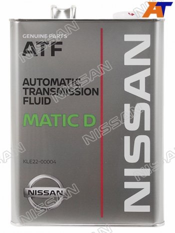 6 399 р. Масло трансмиссионное NISSAN MATIC D (ATF) 4Л. NISSAN KLE22-00004  с доставкой в г. Пермь. Увеличить фотографию 1