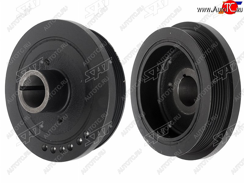 5 499 р. Шкив коленвала TOYOTA LAND CRUISER 100LEXUS #X470SEQUOIATUNDRA 2UZ SAT ST-13407-50091  с доставкой в г. Пермь