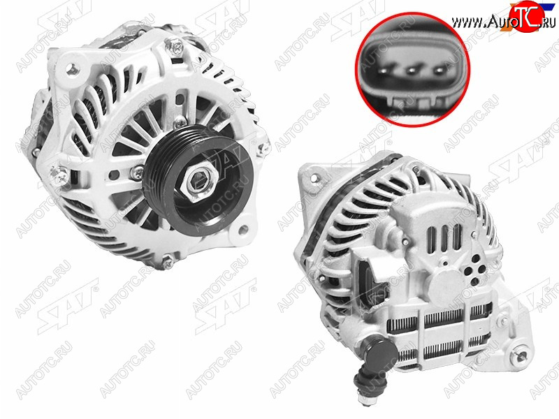 9 449 р. Генератор SUBARU IMPRESAFORESTERLEGACY 2.02.5 02-12 EJ204EJ205EJ255 12V 110A SAT ST-23700-AA521  с доставкой в г. Пермь