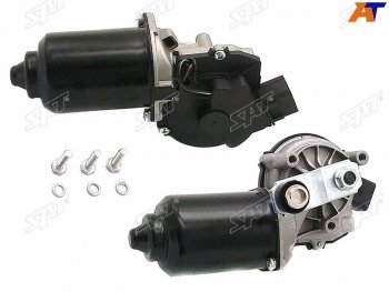 3 099 р. Мотор трапеции стеклоочистителя Hyundai Solaris 10-17  Kia Rio 11-17  Hyundai Accent 11-17 SAT ST-299-0001  с доставкой в г. Пермь. Увеличить фотографию 1