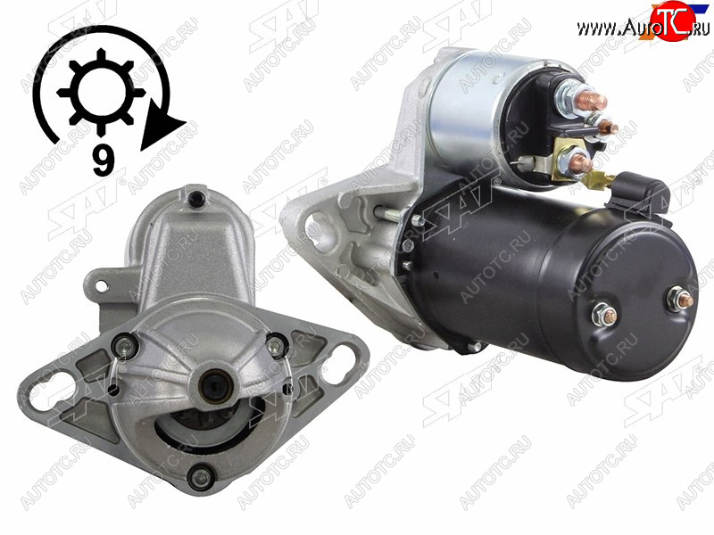 5 549 р. Стартер Honda Accord 97-03  Civic 95-00 (1 kW Z=9) SAT ST-64-0050  с доставкой в г. Пермь