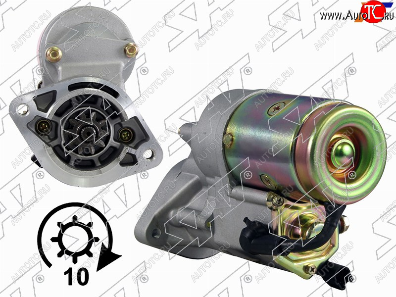6 999 р. Стартер Toyota Caldina (T190,T210) 92-02  Camry 94-98  Corolla (E120) 00-04  Vista 94-98 (2,2 kW SAT ST-64-0043  с доставкой в г. Пермь