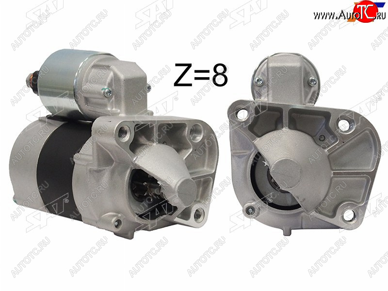 5 799 р. Стартер Renault Logan 04-22  Dacia Logan 04-08  LADA Largus 12-21  Renault Clio 98-09  Kangoo 97 SAT ST-8200049826  с доставкой в г. Пермь