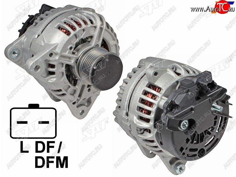 15 249 р. Генератор RENAULT DUSTER 10-SCENIC 05-JUKE 10-MEGANE 1.5D1.6 03- K4MK9K 12V 150A SAT ST-85-0035  с доставкой в г. Пермь