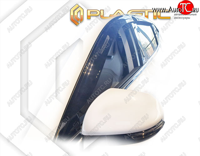 2 259 р. Дефлектора окон CA-Plastic Jetour Dashing (2022-2025) (classic полупрозрачный)  с доставкой в г. Пермь