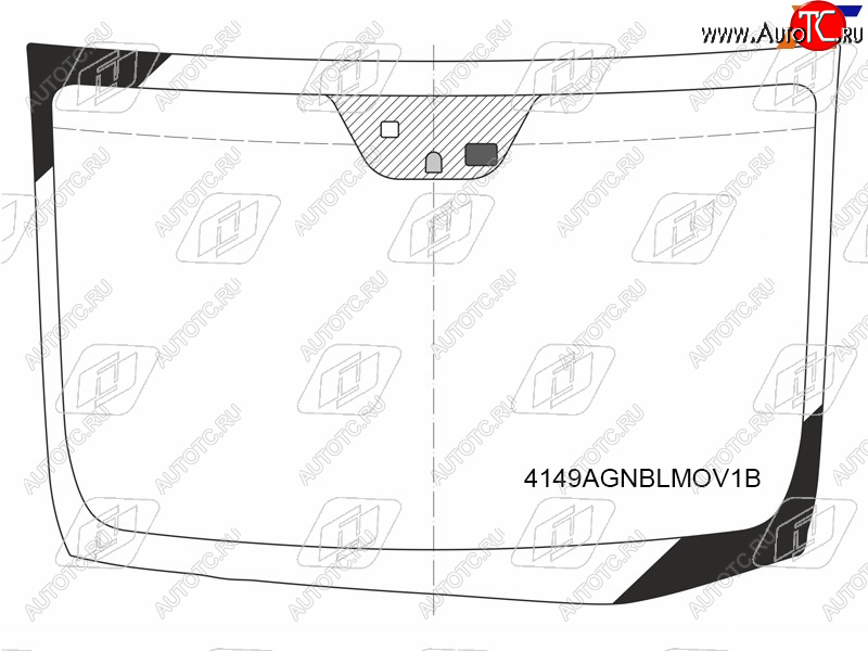 6 799 р. Стекло лобовое (Датчик дождя Место под датчик запотевания) FUYAO Hyundai Elantra MD дорестайлинг (2010-2013)  с доставкой в г. Пермь