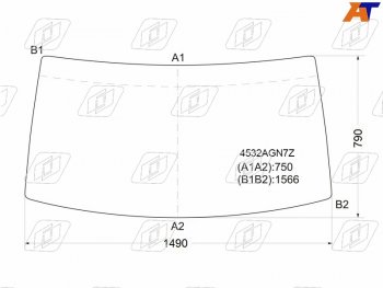 Стекло лобовое УАЗ Патриот 05-14  Патриот Пикап 08-14 FUYAO 4532AGN7Z