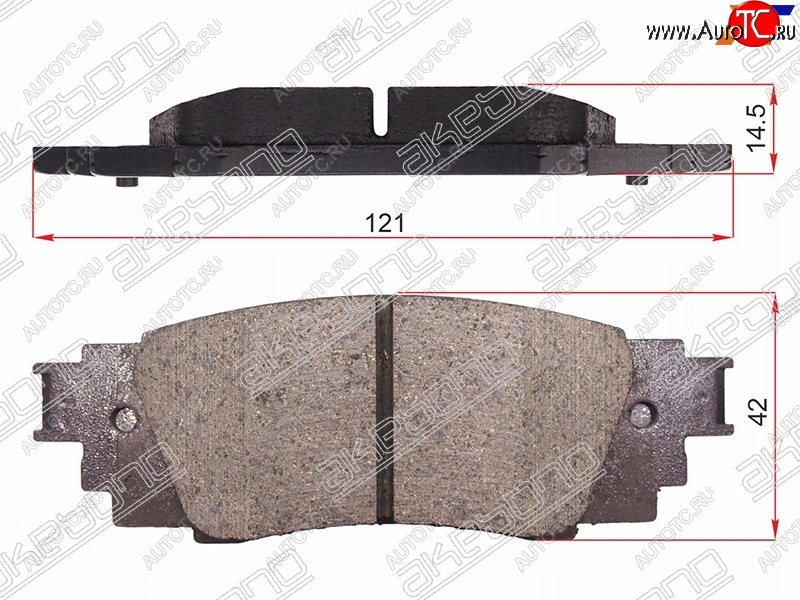 2 699 р. Колодки тормозные барабанные задние LH-RH SAT Toyota RAV4 XA50 5 дв. дорестайлинг (2018-2025)  с доставкой в г. Пермь