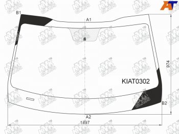 Стекло лобовое KIA K5 20-                                                                            KMK KIAT0302
