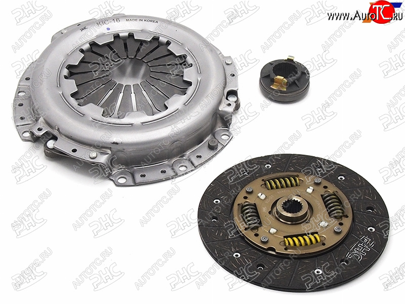 13 299 р. Комплект сцепления KIA RIO 1.3-1.5 00-05SEPHIA 1.5-1.6 93-98SHUMA 1.6 00-04                        PHC KIK-016  с доставкой в г. Пермь