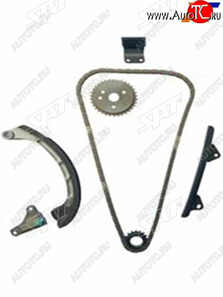 5 999 р. Комплект замены цепи ГРМ 2SZFE TOYOTA BELTA 05-RACTIS 05-VITZ 05- SAT ST-136-0005  с доставкой в г. Пермь