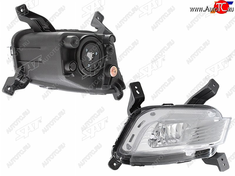 1 129 р. Правая противотуманная фара SAT Geely Atlas NL3 (2016-2022)  с доставкой в г. Пермь