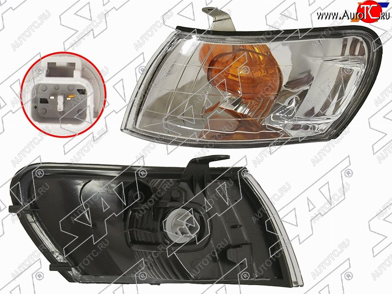 759 р. Габарит TOYOTA COROLLA 97-02 LH хрусталь SAT ST-212-15D8L  с доставкой в г. Пермь