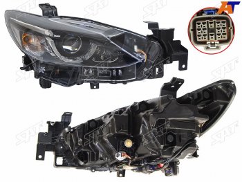 Фара правая (LED) SAT Mazda 6  GJ (2015-2018) 1 рестайлинг универсал, 1-ый рестайлинг седан