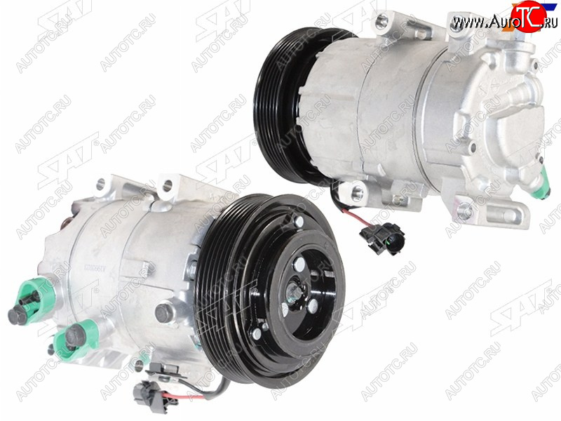 23 949 р. Компрессор кондиционера Hyundai Elantra 13-16  Kia Cerato 13-20  Soul 13-19  Hyundai i30 11-17 SAT ST-245-0029  с доставкой в г. Пермь