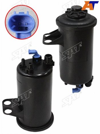Бачок ГУР SAT BMW X5  E70 (2006-2013) дорестайлинг, рестайлинг