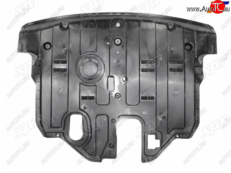 2 699 р. Защита картера двигателя SAT  Hyundai Santa Fe  DM (2012-2016) дорестайлинг  с доставкой в г. Пермь